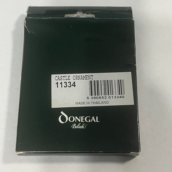 Irelands Donegal Castle by Belleek Christmas Ornamant NWT - Picture 3 of 7